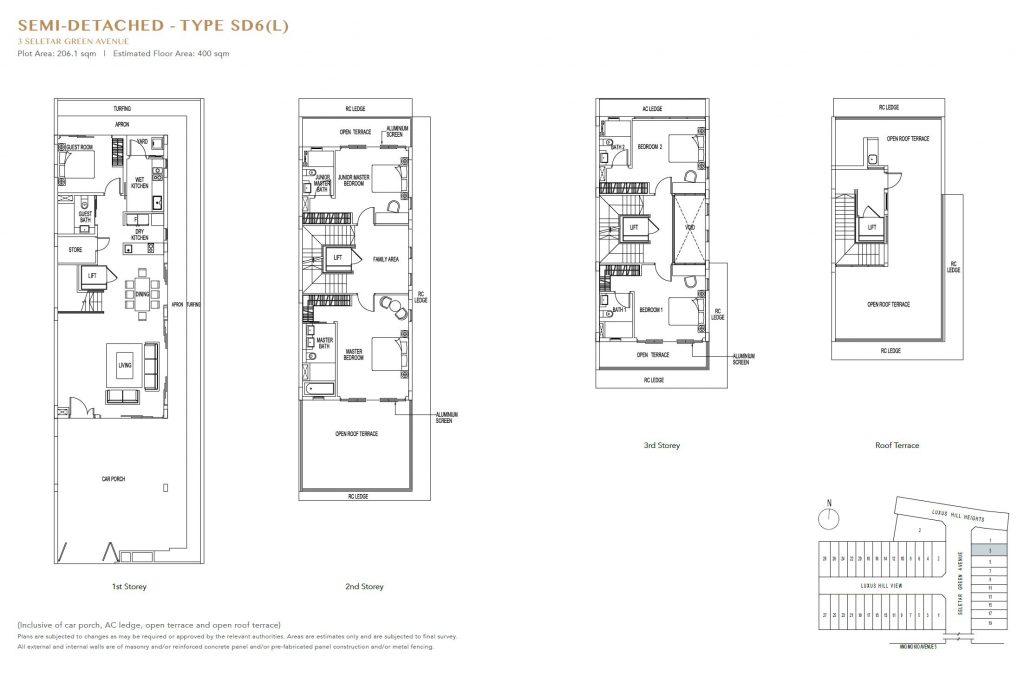 Luxus Hills Floor Plan 61002458 Singapore